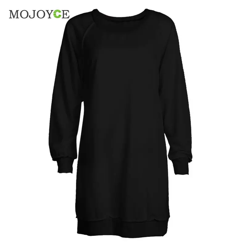 Fashion Long Sweatershirt Women Long Sleeve O Neck Hoodie Party Loose Pullovers Pink Hoodies Women M/L/Xl 4