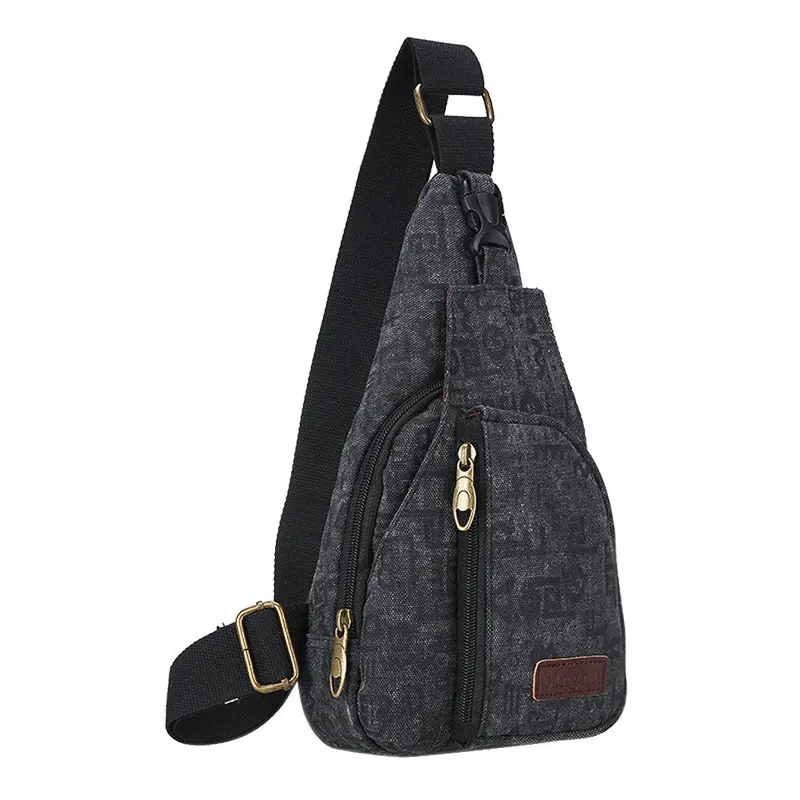 Fashion Men's Canvas Bag Satchel Casual Vintage Handbag Casual Travel Bolsa Messenger Bags Men's Crossbody Shoulder Bag 1