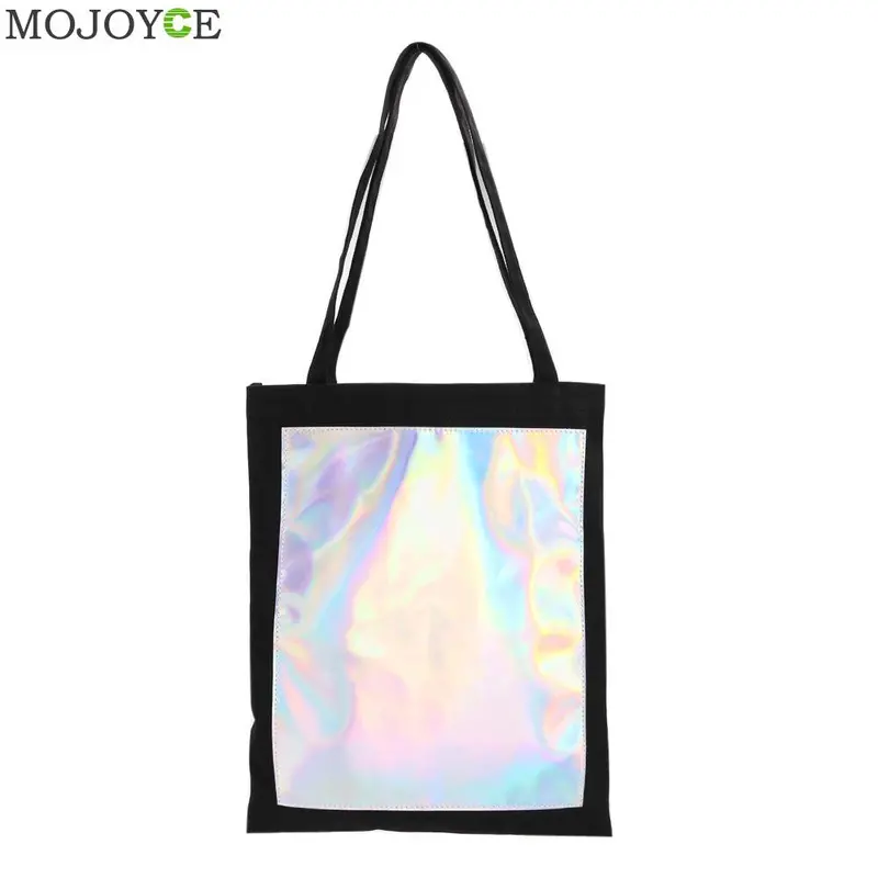 Fashion New Sequins Women Handbag Canvas Handbags Briefcase Shoulder Bag Tote Women Bag Purse Sac A Main Femme Bolsos Mujer 2