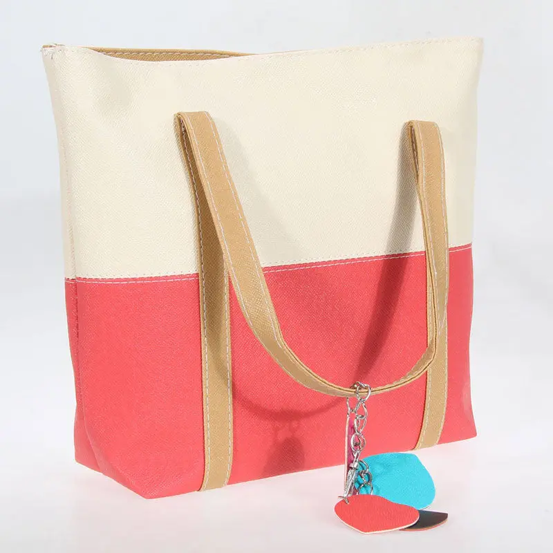 Fashion Patchwork Handbag Shoulder Messenger Women Bag Tote Bolsas New Clutch Pu Leather Bags Women Bolsa Feminina 1