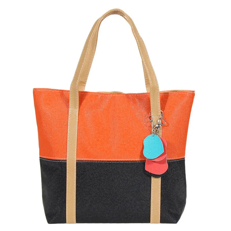 Fashion Patchwork Handbag Shoulder Messenger Women Bag Tote Bolsas New Clutch Pu Leather Bags Women Bolsa Feminina 3