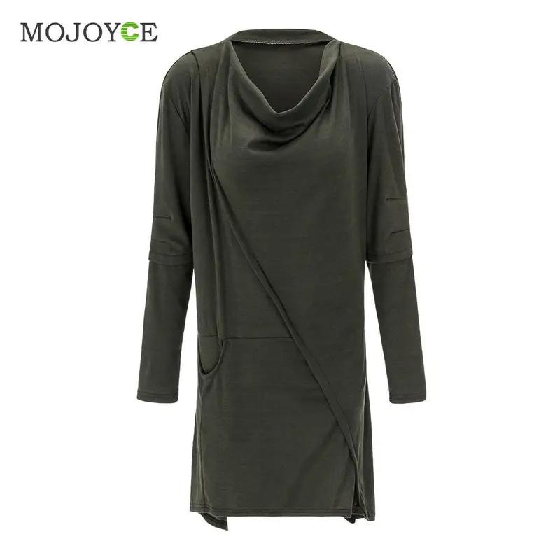 Fashion Sweatershirt Women Boho Irregular Long Sleeve Hoodie Women Loose Coat Womens Outwear Hoodie Pullover M ,L, Xl 2
