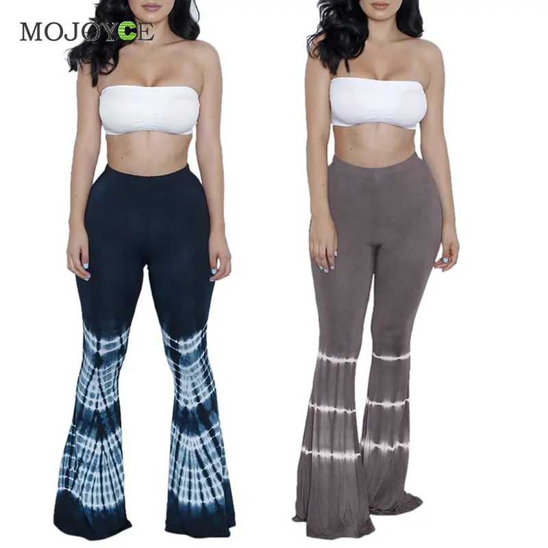Fashion Two Pieces Women Sets Sleeveless Bandage Bodycon Top + Trousers High Waist Crop Top + Printing Pants 5