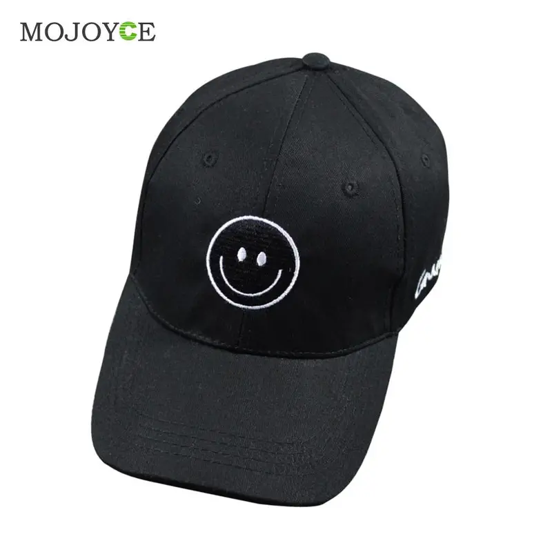 Fashion Unisex Baseball Caps Smiling Face Stitchwork Men Women Peaked Hiphop Cap Peaked Adjustable Snapback Baseball Hat 1