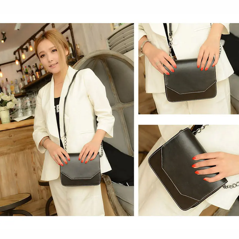 Fashion Women Bag Handbag Shoulder Chain Pu Leather Hobo Messenger Bag Crossbody Bag Satchel Bolsa Feminina Bolso Borse Clutch 1