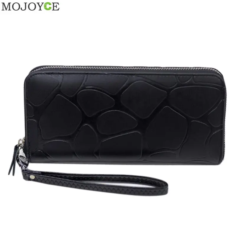 Fashion Women Clutch Long Purse Leather Wallet Card Holder Handbag Bag Long Coin Purse Leather Card Holder Wallets Organizer 1