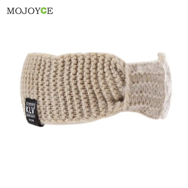 Fashion Women Crochet Bow Knot Knitted Head Hair Band Knit Headband Ear Warmer Accessories 2