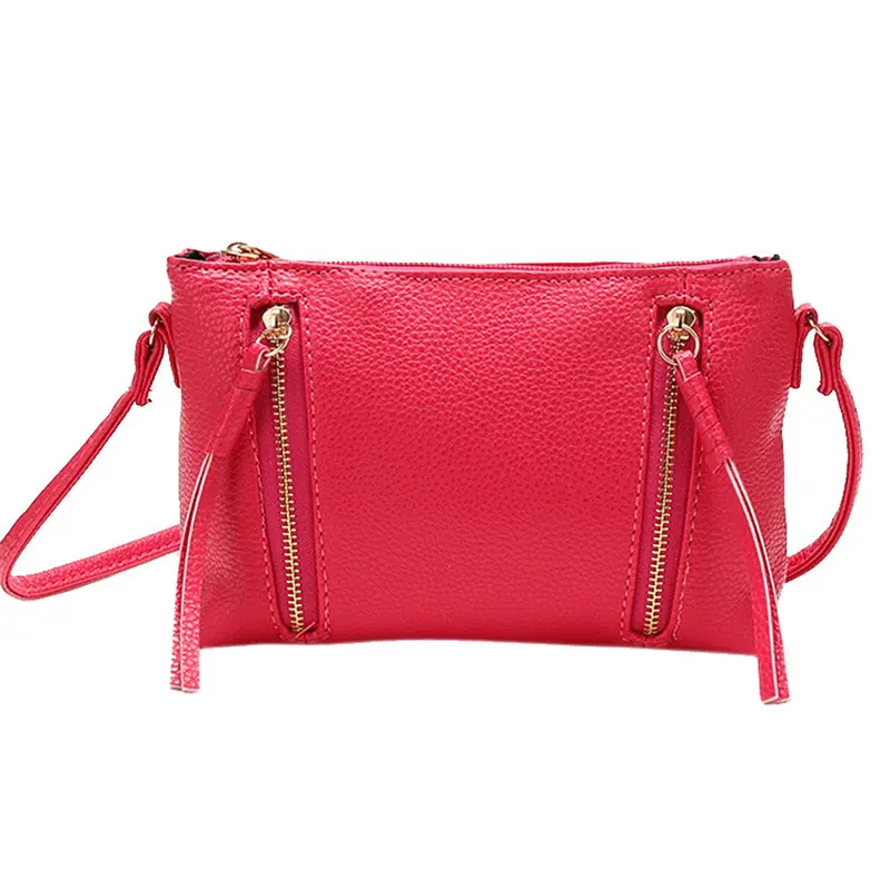 Fashion Women Ladies Faux Leather Shoulder Bag Clutch Handbag Portable Casual Mini Tote Purse Hobo Messenger Bags Bolsa 1
