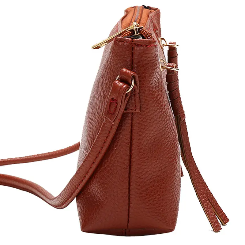Fashion Women Ladies Faux Leather Shoulder Bag Clutch Handbag Portable Casual Mini Tote Purse Hobo Messenger Bags Bolsa 5