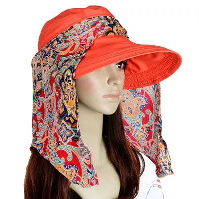 Fashion Women Lady Folding Uv Protection Roll Up Wide-Brimmed Hat Multifunction Beach Sun Hat 2