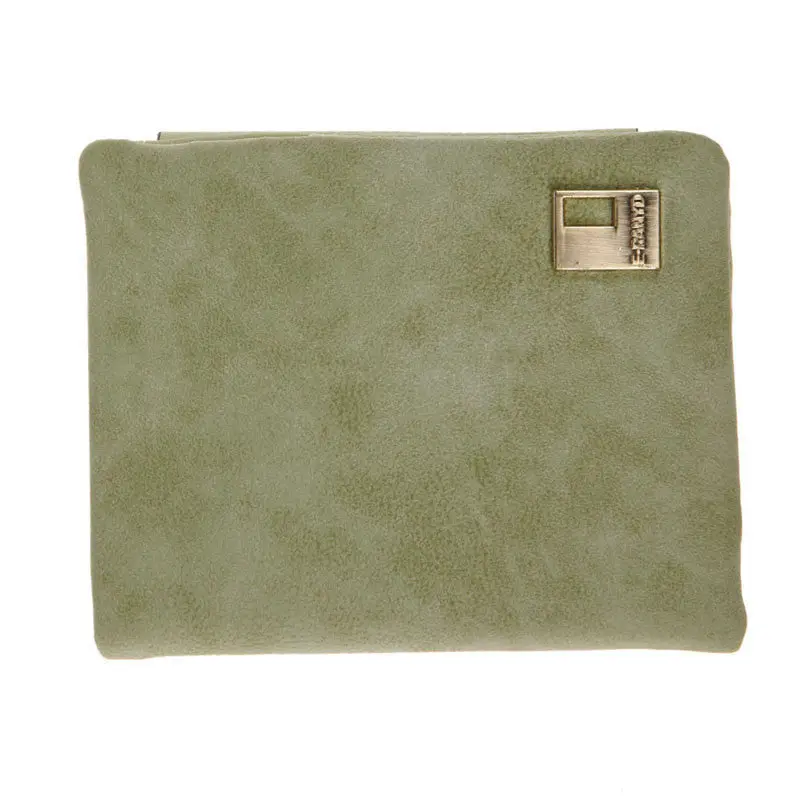 Fashion Women Lady Matte Pu Leather Zipper Coin Purses Long Purses Wallet Po Slot Holder 4