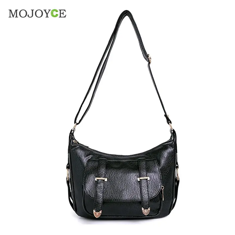 Fashion Women Leather Handbags Black Small Women Bag Women Messenger Bags Shoulder Cross Body Satchel Clutch Bolsa Feminina 2