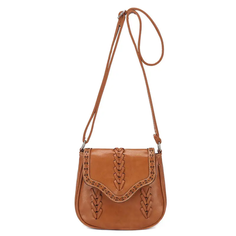 Fashion Women Messenger Bag Bolsa Feminina Bolso Mujer Leave Pattern Women Leather Handbag Shouldersaddle Crossbody Bags F 2