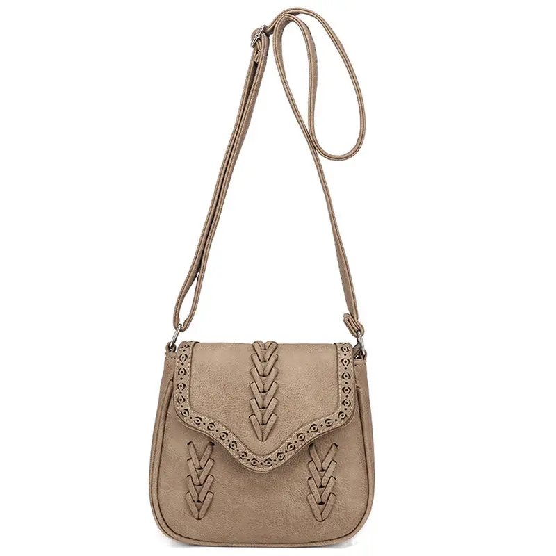 Fashion Women Messenger Bag Bolsa Feminina Bolso Mujer Leave Pattern Women Leather Handbag Shouldersaddle Crossbody Bags F 3