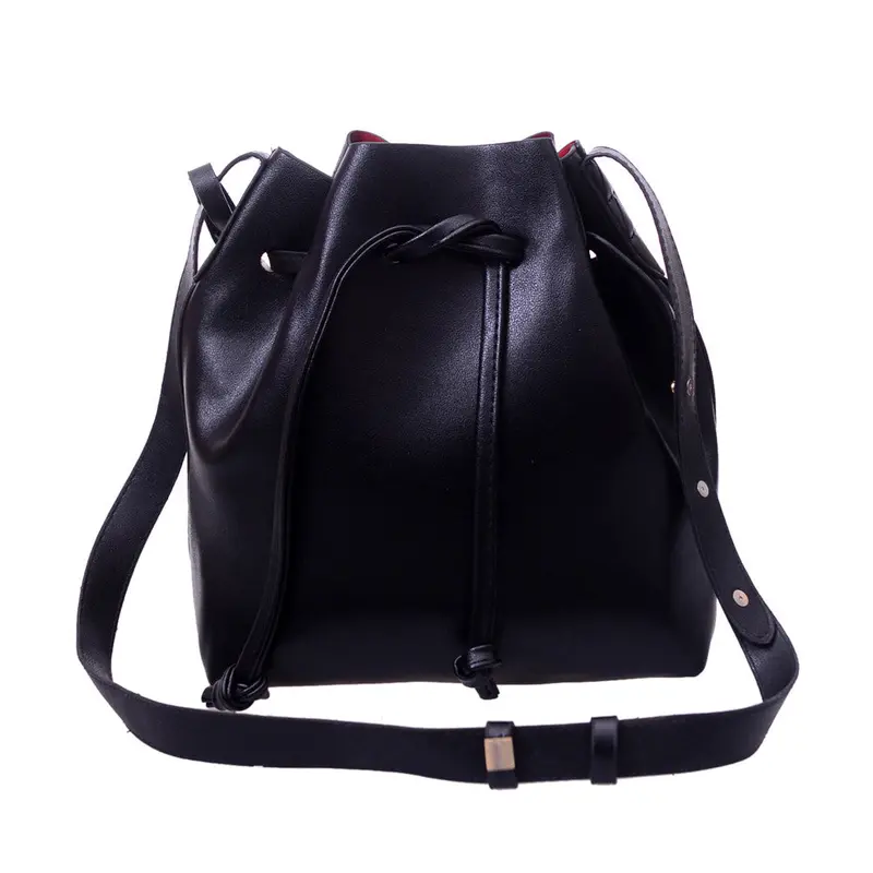 Fashion Women Messenger Bags Leather Handbags Bucket Shoulder Bags Designer Crossbody Bags Clutch Purses Bags Bolsa Feminina 1