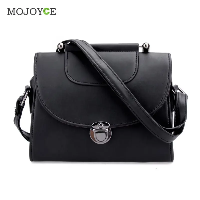 Fashion Women New Pu Leather Handbag Retro Lock Shoulder Crossbody Bag Women Messenger Bag Clutch Bolsos Mujer Sacthels 1