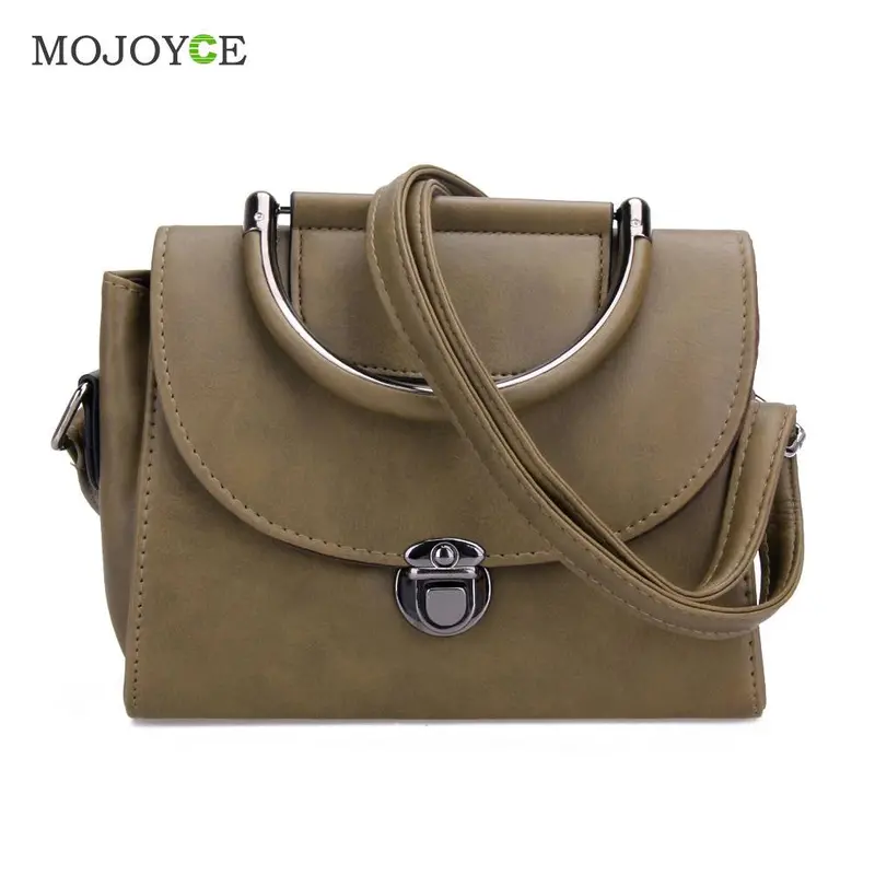 Fashion Women New Pu Leather Handbag Retro Lock Shoulder Crossbody Bag Women Messenger Bag Clutch Bolsos Mujer Sacthels 2