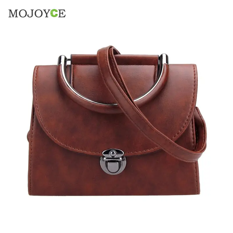 Fashion Women New Pu Leather Handbag Retro Lock Shoulder Crossbody Bag Women Messenger Bag Clutch Bolsos Mujer Sacthels 3