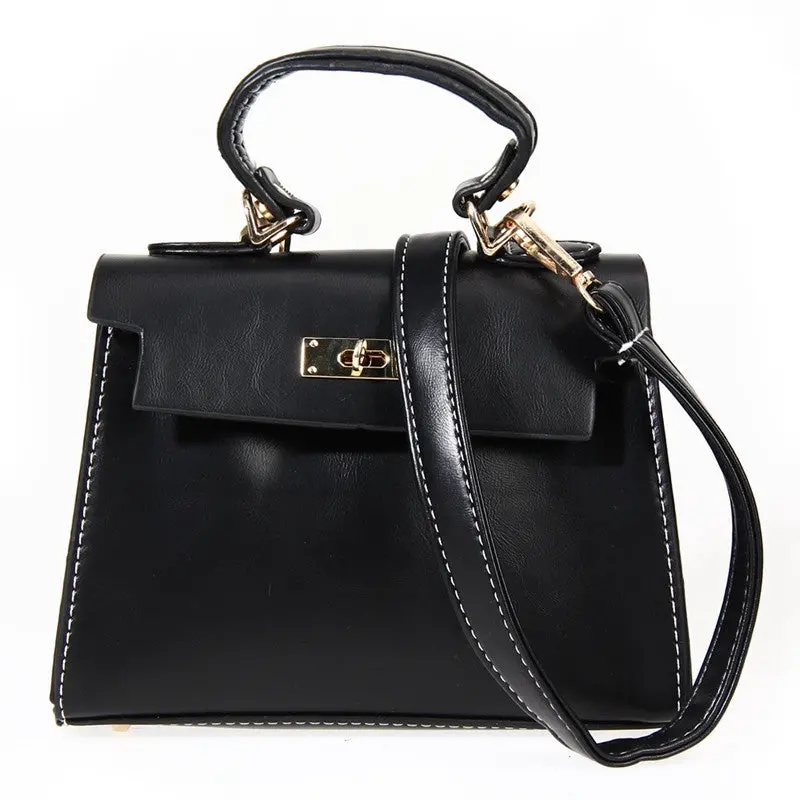 Fashion Women Vintage Pu Leather Crossbody Bag Lady Retro Messenger Bags Small Handbag 1