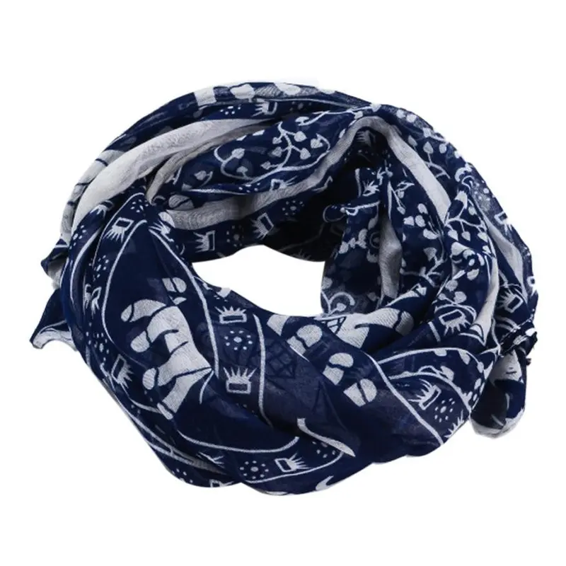 Fashion Women Warm Women Bali Yarn Gauze Scarf Warm Scarf Cowl Neck Long Scarf Shawl 3