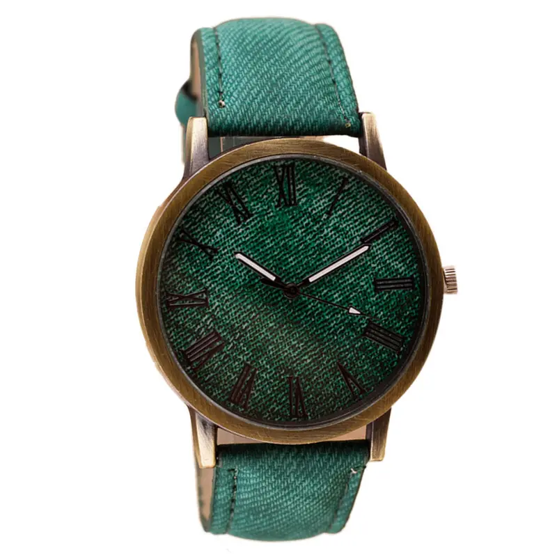 Fashion Women Watches Wavors Retro Wristwatch Cowboy Leather Band Analog Quartz Watch Wrist Watches Men 3