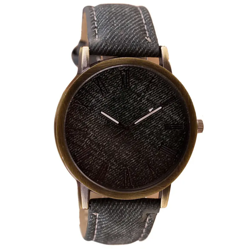 Fashion Women Watches Wavors Retro Wristwatch Cowboy Leather Band Analog Quartz Watch Wrist Watches Men 4