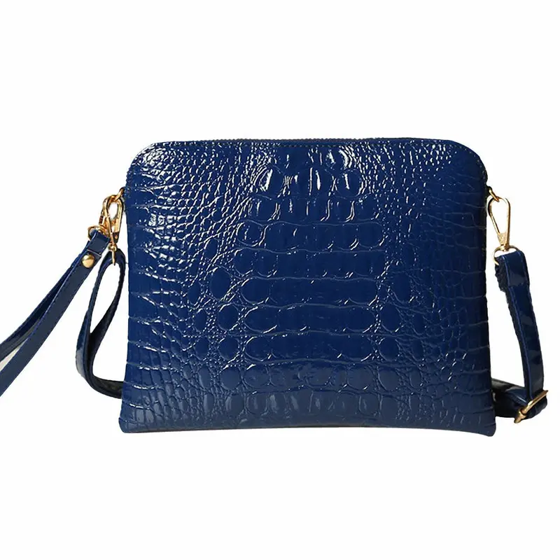 Fashsion Women Bag Crocodile Leather Hbag Clutch Satchel Shoulder Messenger Cross Body Bags Bolsa Feminina 3