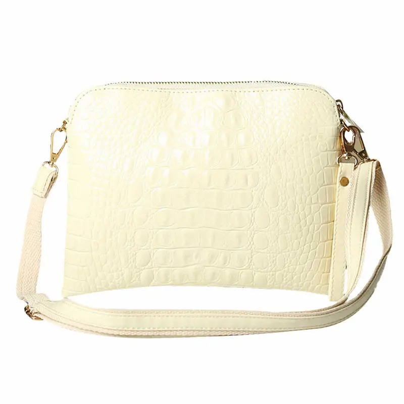 Fashsion Women Bag Crocodile Leather Hbag Clutch Satchel Shoulder Messenger Cross Body Bags Bolsa Feminina 8