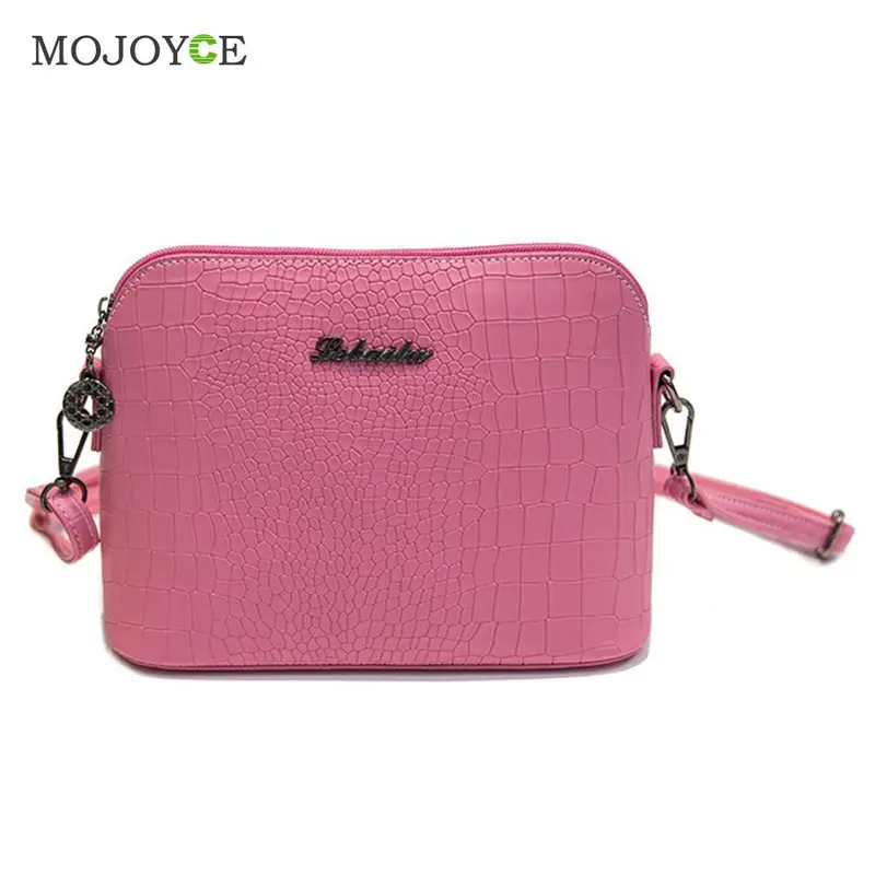 Fasion Lady Artificial Leather Women Bag Crocodile Pattern Crossbody Women Messenger Bags Bolsa Feminina Women Leather Handbag 1
