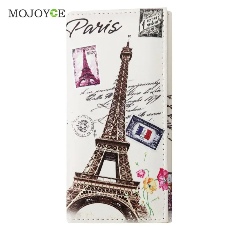 Fasion Pu Leather Wallet Women Card Holder Multi Graffiti Embossed Wallet Purse Long Printing Pattern Women Wallets Money Bags 1