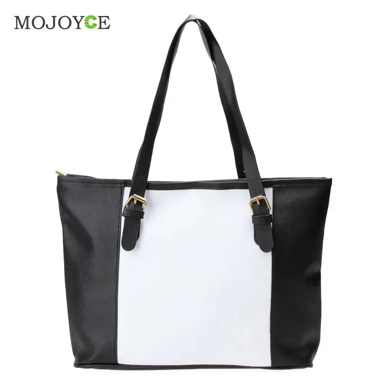 Fasion Women Leather Handbag Color Mosaic Lady Shoulder Bag Sacthel Shopping Women Bag Bolsas Feminina Sac A Main 1