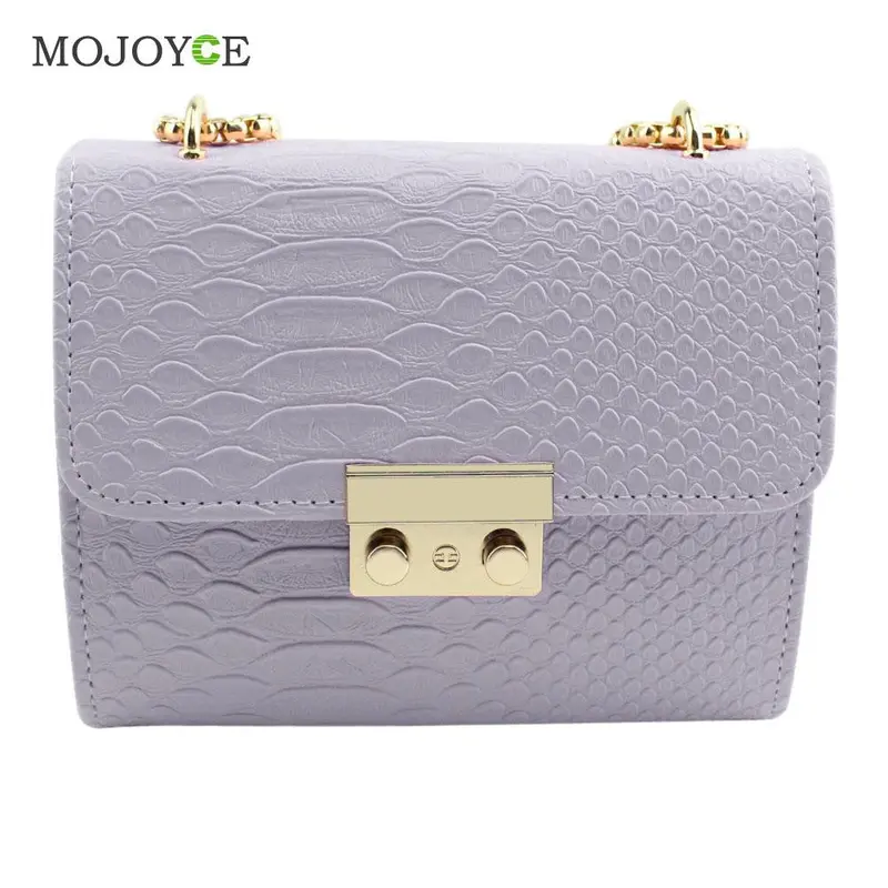 Fasion Women Leather Handbag Mini Chain Women Messenger Bags Animal Pattern Square Shoulder Women Bag Clutch Bolsa Feminina 4