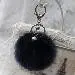 Faux Rabbit Fur Ball Keychain Bag Plush Car Key Ring Car Charm Keychain Pendant Gift For Girl 11