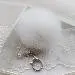 Faux Rabbit Fur Ball Keychain Bag Plush Car Key Ring Car Charm Keychain Pendant Gift For Girl 16