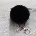 Faux Rabbit Fur Ball Keychain Bag Plush Car Key Ring Car Charm Keychain Pendant Gift For Girl 2