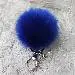 Faux Rabbit Fur Ball Keychain Bag Plush Car Key Ring Car Charm Keychain Pendant Gift For Girl 3