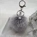 Faux Rabbit Fur Ball Keychain Bag Plush Car Key Ring Car Charm Keychain Pendant Gift For Girl 8