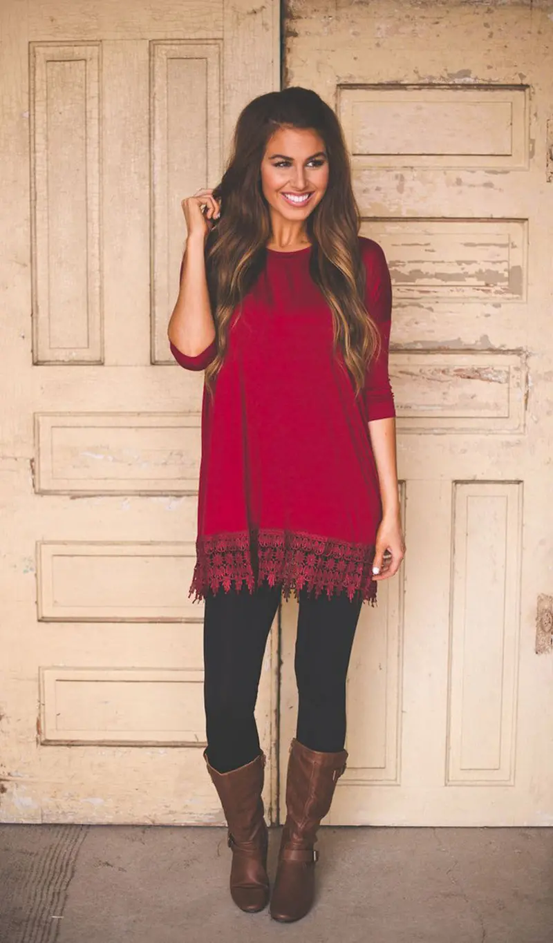 Feiad Sexy Hem Lace Splice Long Sleeve Party Bodycon Mini Dress Plus Size Vestidos Robe Women Dresses L 8