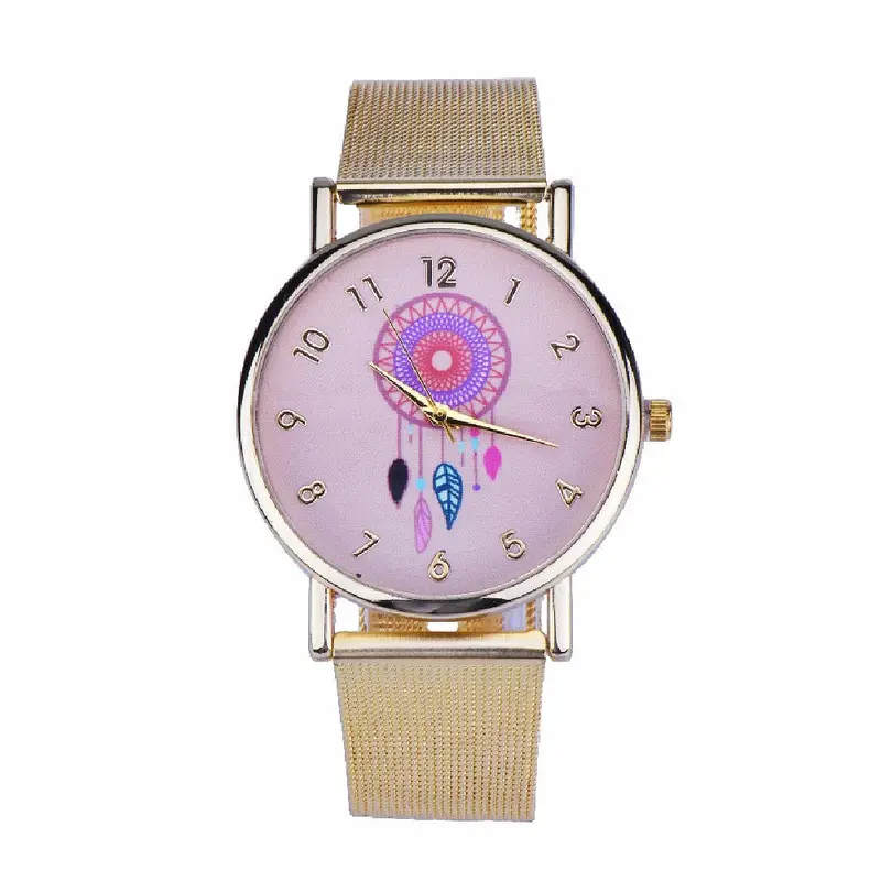 Feida 2 Styles Ladies Watches Top Classic Gold Womens Quartz Stainless Steel Wrist Watch Relojes Mujer 1