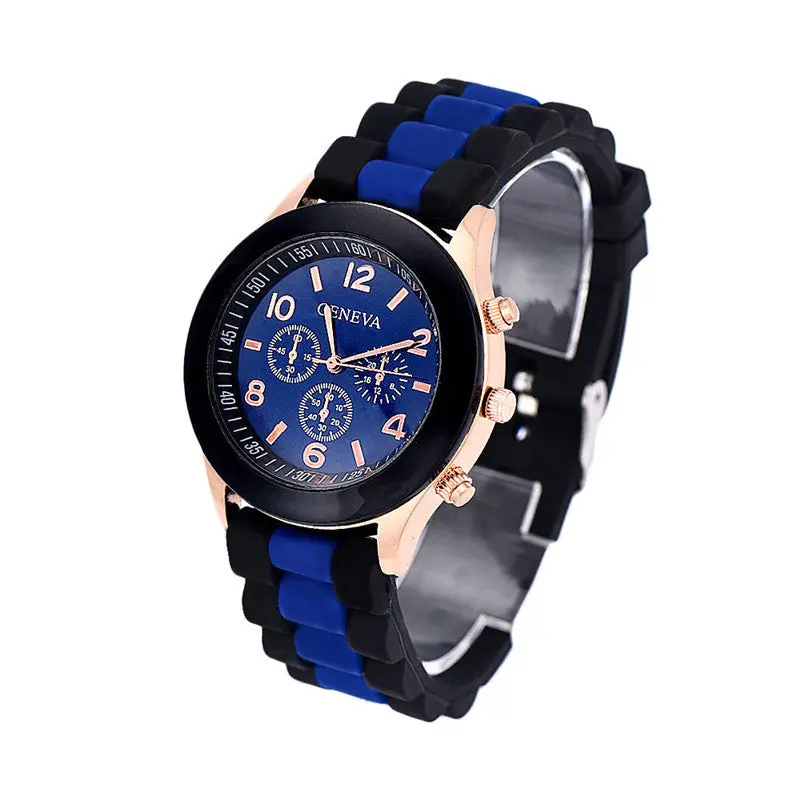 Feida 9Colors Women's Wrist Watches Relojes Mujer Colorful Geneva Silicone Jelly Gel Quartz Watch 1