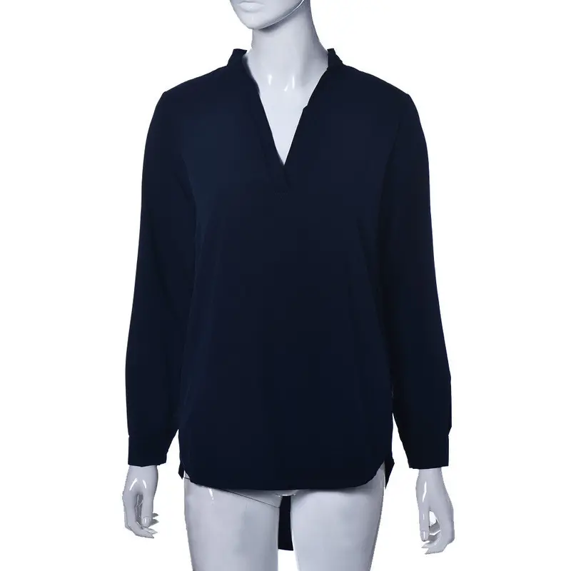Feida Big Discount Blusas Women Long Sleeve Tunic V Neck Loose Tops Casual Blouse Plus Size Women Clothing Blusas Femininas 5