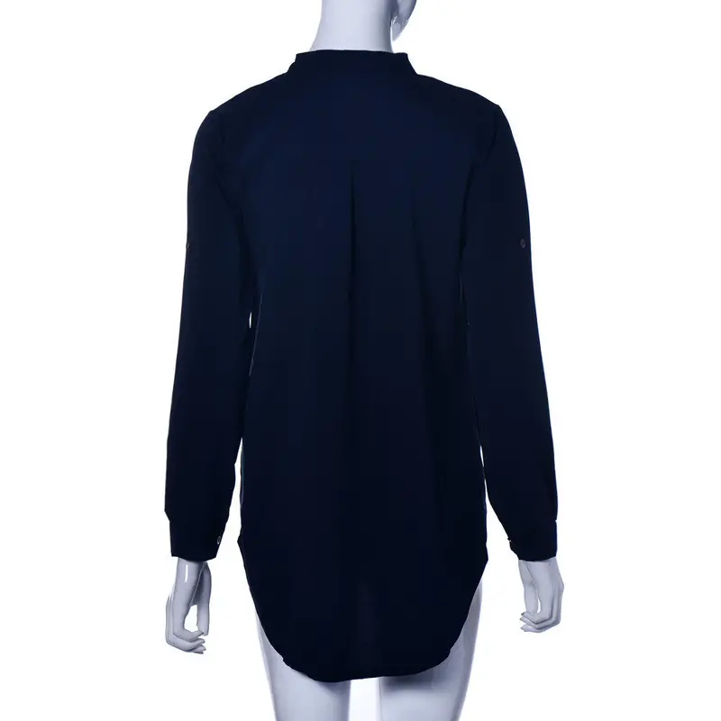 Feida Big Discount Blusas Women Long Sleeve Tunic V Neck Loose Tops Casual Blouse Plus Size Women Clothing Blusas Femininas 6
