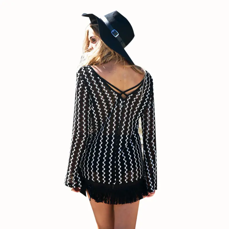 Feida Big Discount Vestidos V-Neck Mini Dress Stitching Vintage Sexy Club Dress Robe 2