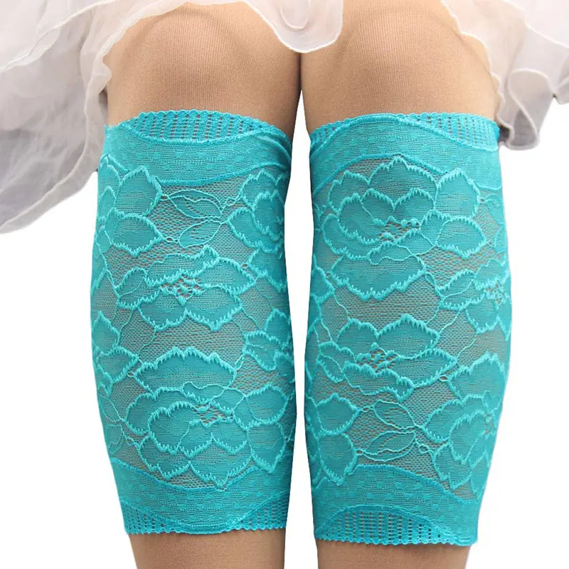 Feida Calentadores Piernas Leg Warmer Women Stretch Lace Boot Leg Cuffs Soft Laced Women's Boots Socks Boot Cuffs 2