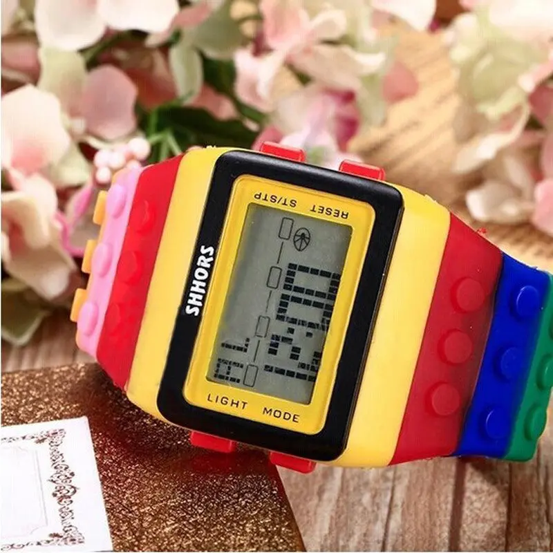 Feida Colorful Digital Wrist Watch Chirldren 'S Watch & 2