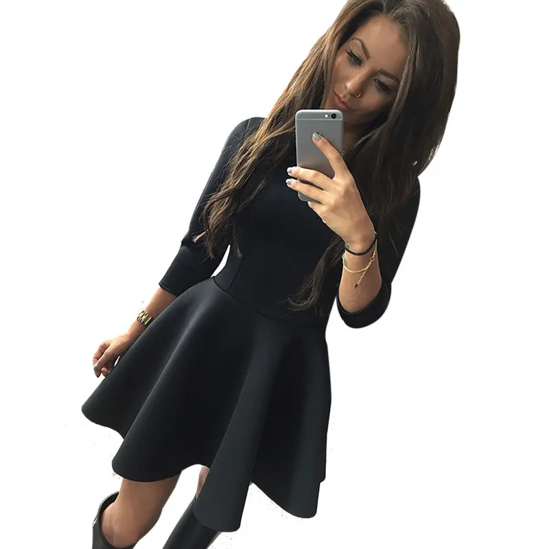 Feida Dress Sexy Women Ladies Bodycon Black Red Mini Dress Party Dresses Plus Size Women Clothing 4