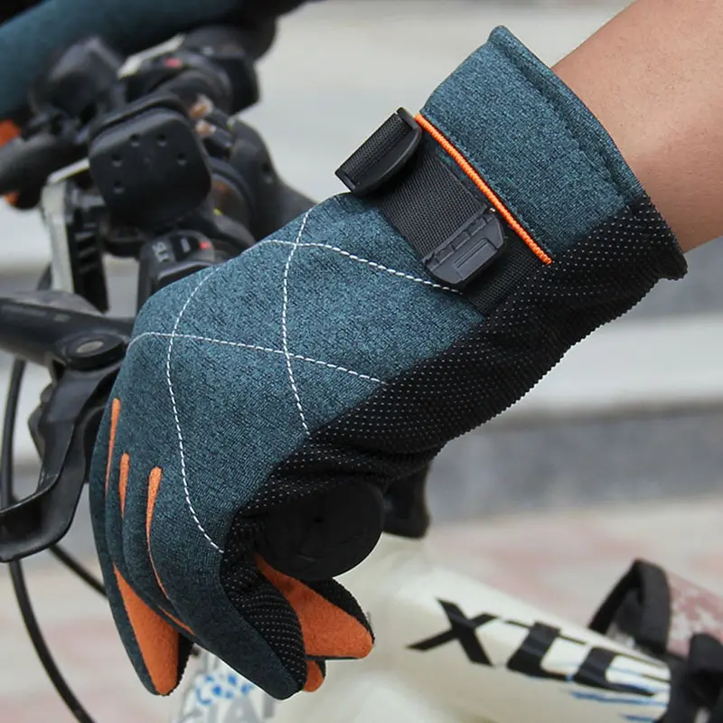 Feida Genuine Leather Gloves Men Handmade Real Sheepskin Gloves Men Glove 1