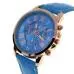 Feida Ladies Watch Roman Numerals Faux Leather Analog Quartz Women Men Casual Relogio Masculino Hours Wrist Watch 5