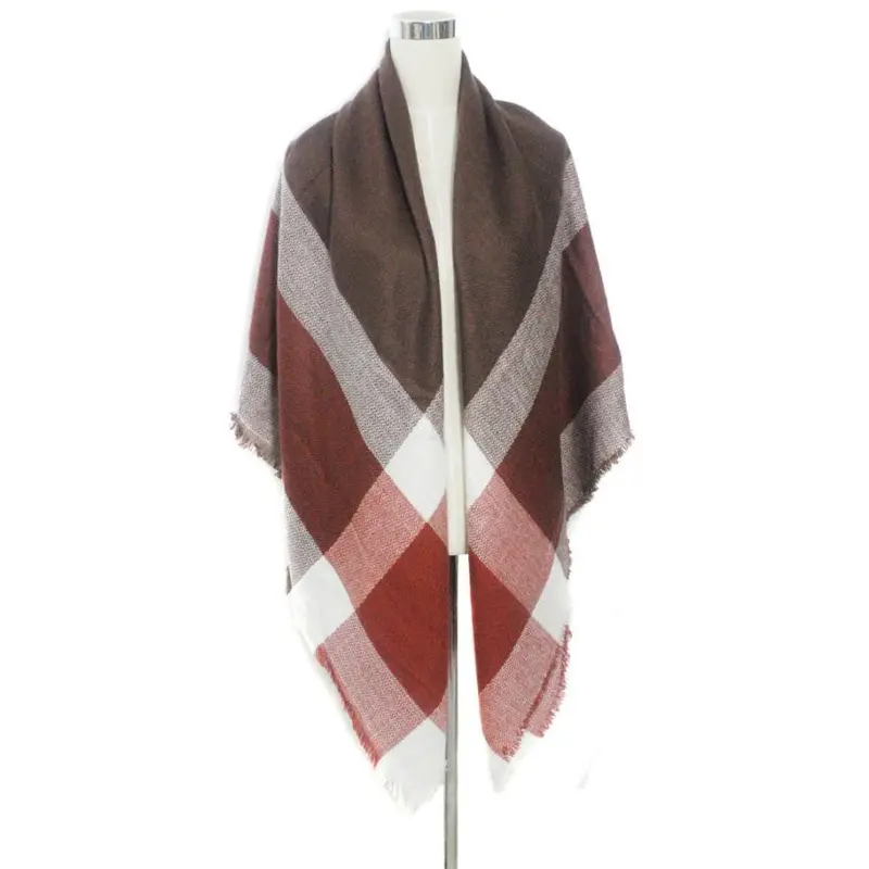 Feida Long Soft Cotton Warm Knitted Scarves Bohemian Ladies Women Scarf Wrap Shawl 1