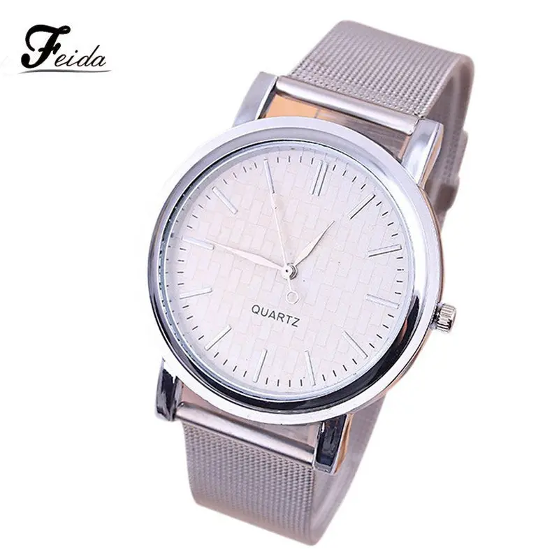 Feida Montre Relojes Mujer Classic Womens Quartz Stainless Steel Wrist Ladies Watch Style Feida 1
